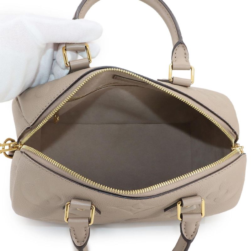 Louis Vuitton Monogram Empreinte Speedy Bandouliere 25 Hand Shoulder Bag