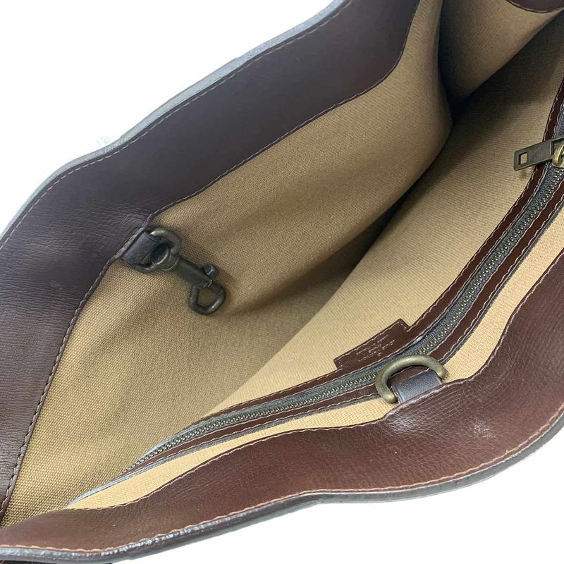 Louis Vuitton Utah Mohikon Tote Bag Leather Cafe M92531 Utah Mohikon 90299224