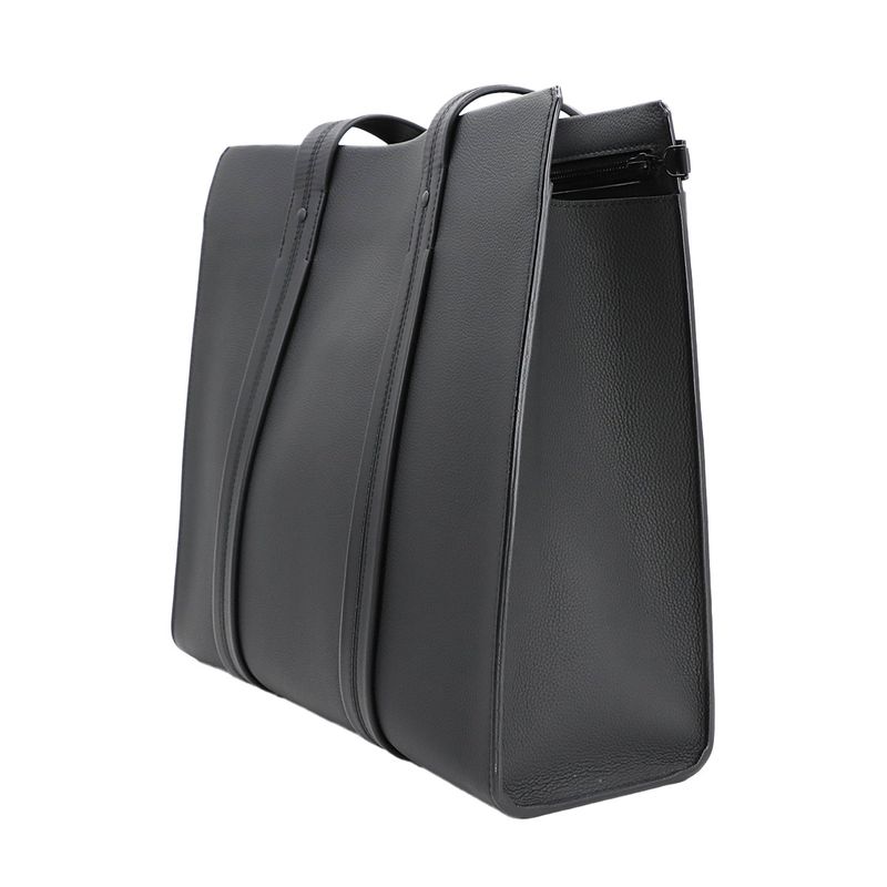 Louis Vuitton Aerogram Takeoff Tote Bag Leather Black M57308 RFID 90299581