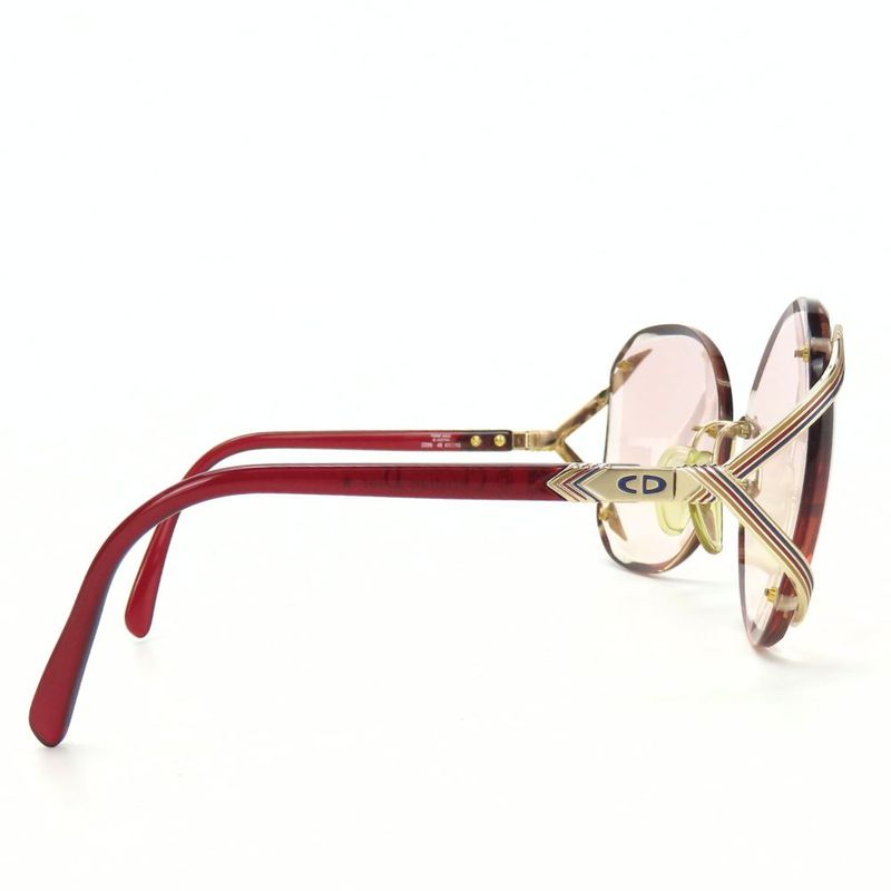 Christian Dior Sunglasses Plastic Red Series 2289 48 61□16 Small Accessories