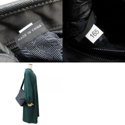 Prada Shoulder Bag 2vh797 Nylon Saffiano Leather NERO Black Crossbody Triangle