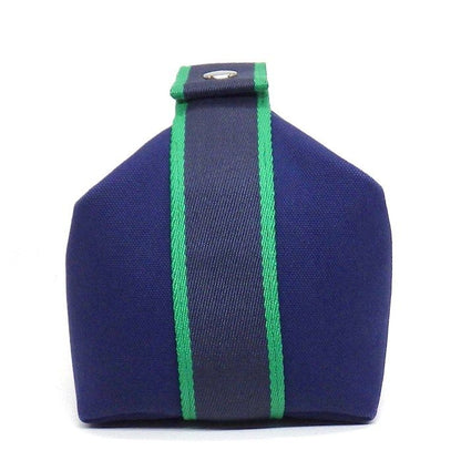 Hermes Bath Pouch/handbag Brid A Black PM Marine Cotton Silver Hardware