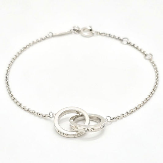 Tiffany & Co Tiffany & Co 1837 Interlocking Circle Chain Bracelet Length 18.5cm