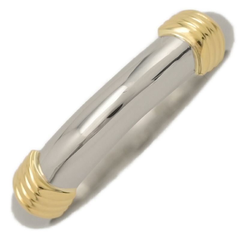 Christian DIOR Ring / YG / 750 X Pt950 Combination - Pmain - 4.5g / #10 / #50 /