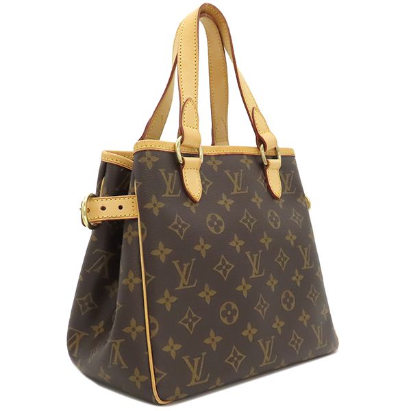 Louis Vuitton Handbag Batignolles Monogram Canvas Monogram Gold Hardware Brown