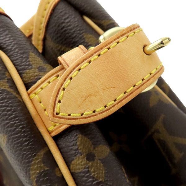 Louis Vuitton Handbag Batignolles Monogram Canvas Monogram Gold Hardware Brown