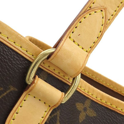 Louis Vuitton Handbag Batignolles Monogram Canvas Monogram Gold Hardware Brown