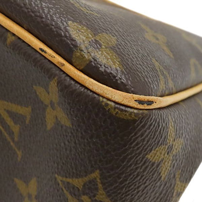 Louis Vuitton Handbag Batignolles Monogram Canvas Monogram Gold Hardware Brown