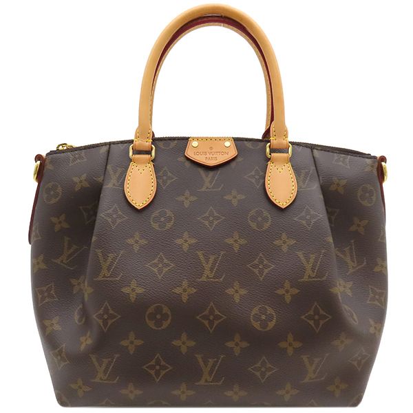 Louis Vuitton 2way Bag Turen PM Monogram Canvas Monogram Gold Hardware Brown