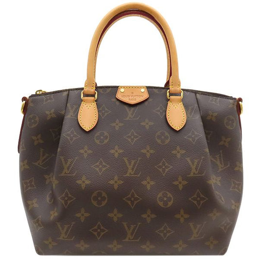 Louis Vuitton 2way Bag Turen PM Monogram Canvas Monogram Gold Hardware Brown