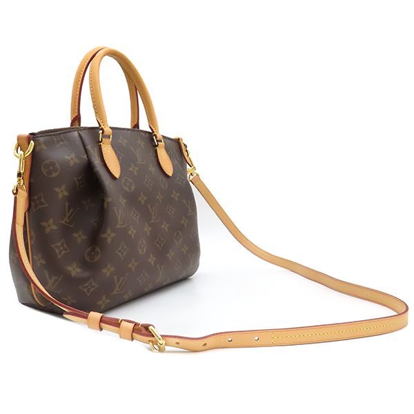 Louis Vuitton 2way Bag Turen PM Monogram Canvas Monogram Gold Hardware Brown