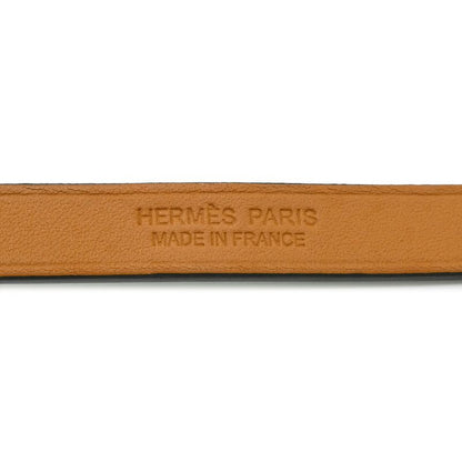 Hermes Bracelet Kerry Dubre Tour Leather Metal Shamkira Bamboo and Gold T2 Gold