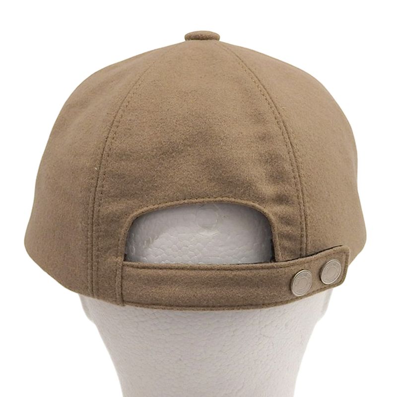 Hermes 2022item Serena Embroidery H Lift Embroidered 100% Cashmere Cap Casket