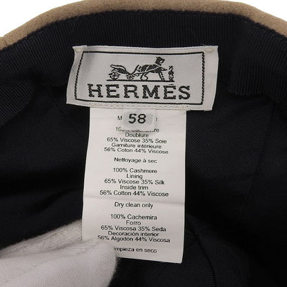 Hermes 2022item Serena Embroidery H Lift Embroidered 100% Cashmere Cap Casket