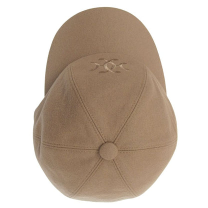 Hermes 2022item Serena Embroidery H Lift Embroidered 100% Cashmere Cap Casket