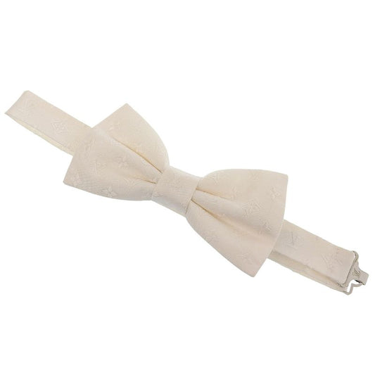 Boxed Super Louis Vuitton M77098 Noupapillon Jacquard 100% Silk Monogram Bow