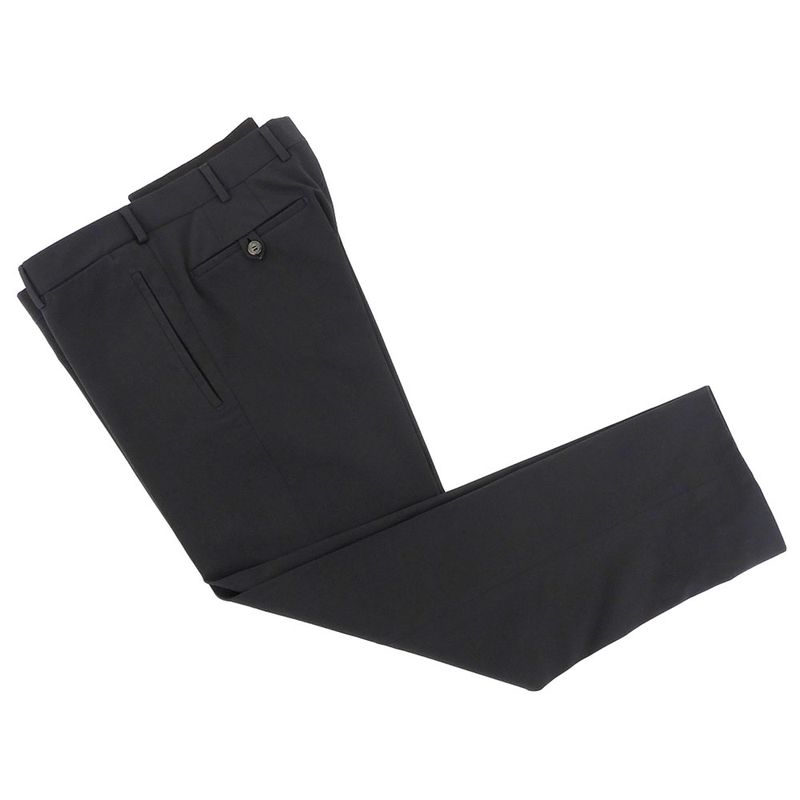 Prada Black Tag A8050 Polyester Satin Tailored Jacket Slacks Setup Suit 48