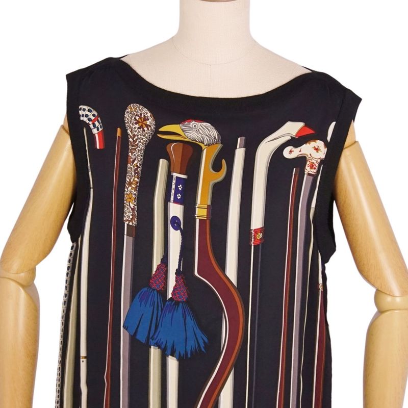 Hermes Dress Runway Wear Sleeveless Knit She