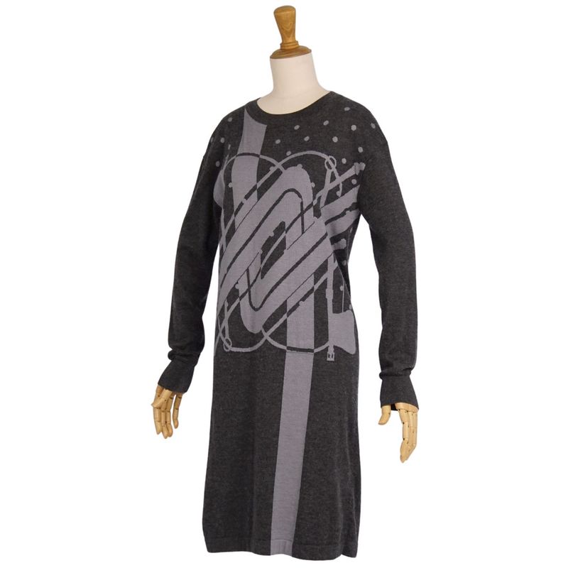 Hermes Dress 2021aw Click Cracks Stains