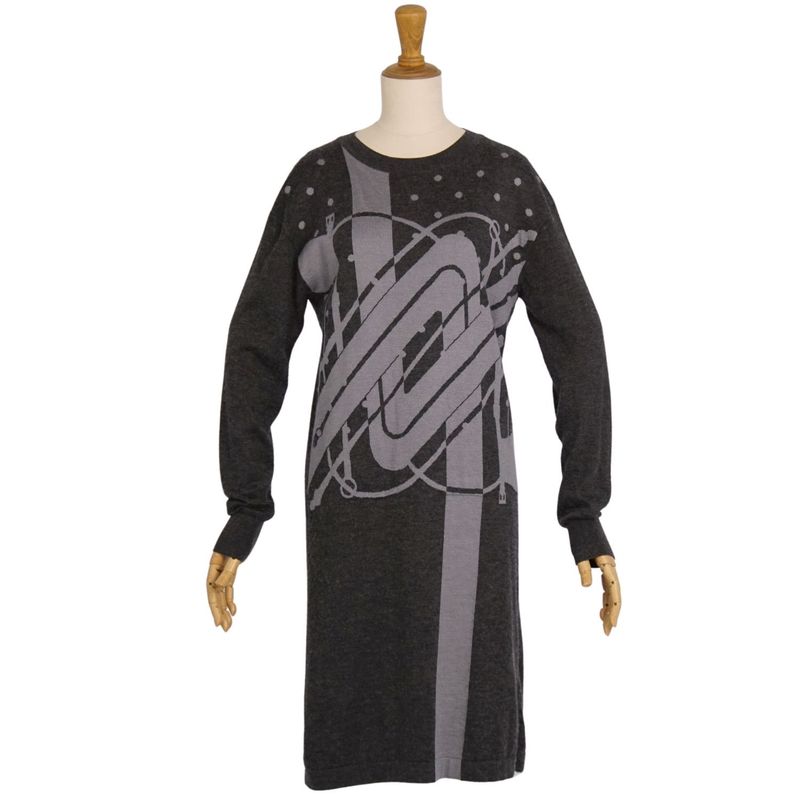 Hermes Dress 2021aw Click Cracks Stains