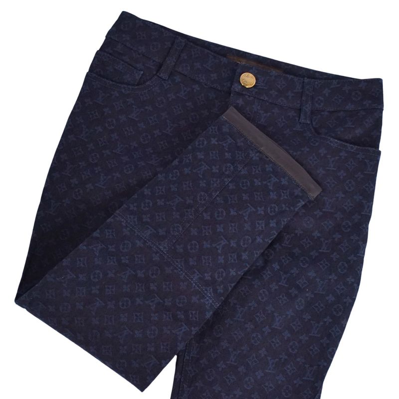 Louis Vuitton Pants Denim Pants Monogram