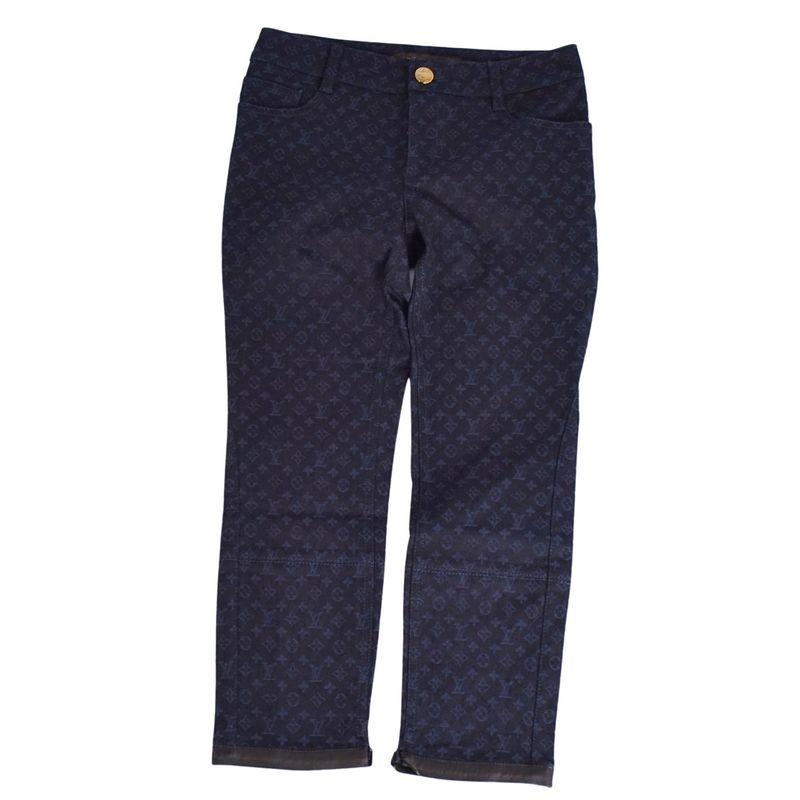 Louis Vuitton Pants Denim Pants Monogram