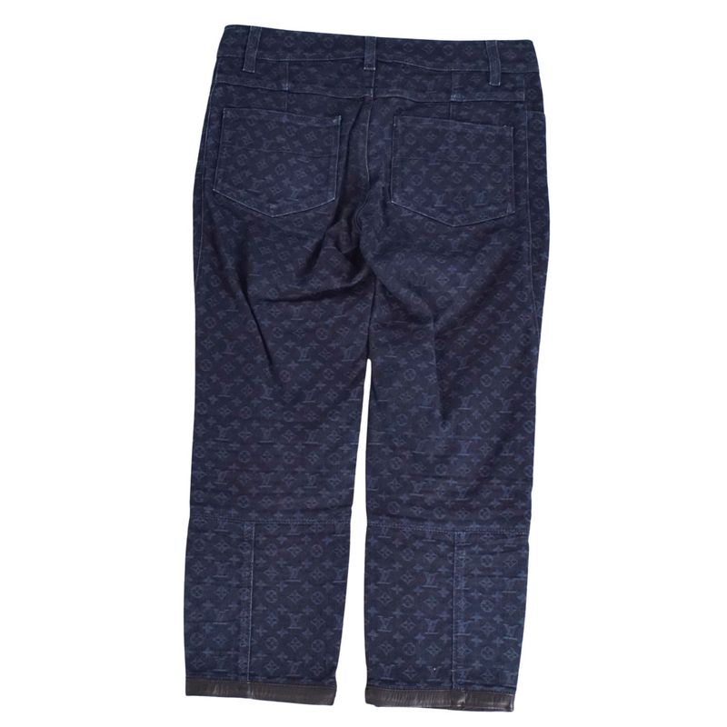 Louis Vuitton Pants Denim Pants Monogram