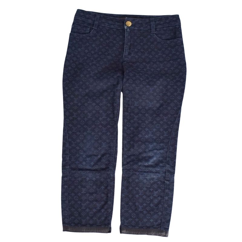 Louis Vuitton Pants Denim Pants Monogram