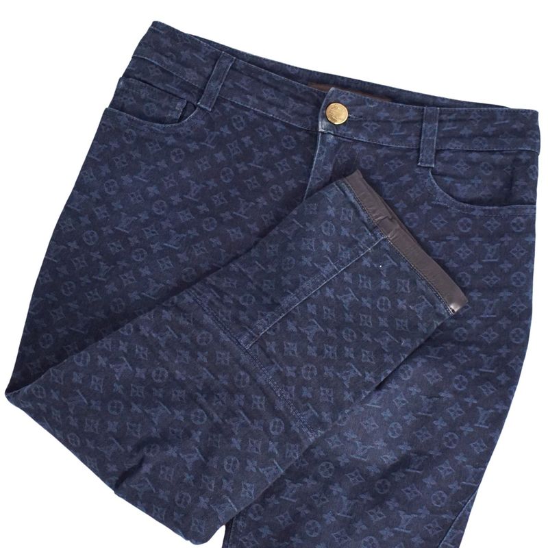 Louis Vuitton Pants Denim Pants Monogram