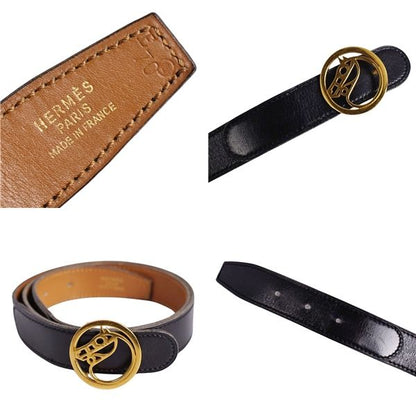 Hermes '82 Belt Cheval Leather Belt Reversible