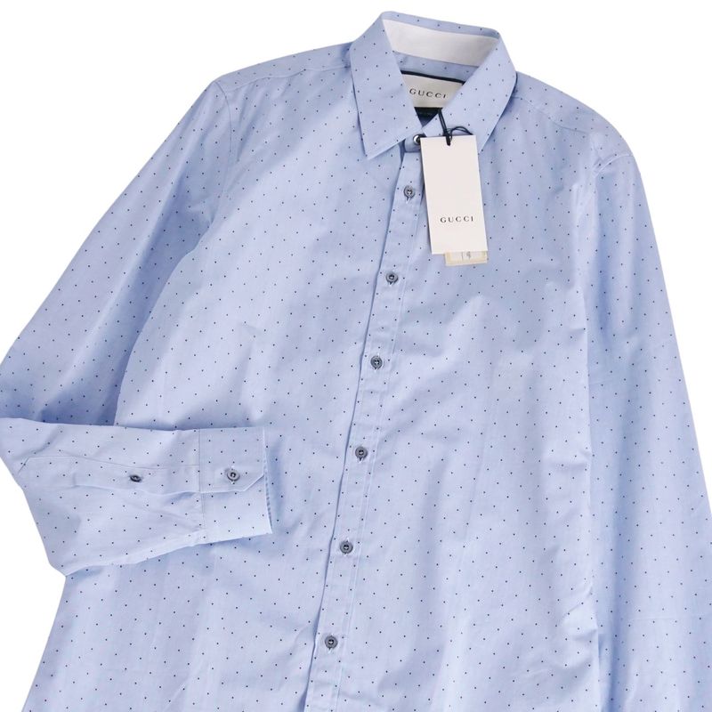 Gucci Shirt Long Sleeve Long Sleeves All Over Cotton Top
