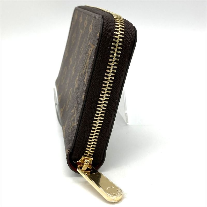 Louis Vuitton Zippy Wallet Long Wallet Monogram Canvas M41895 Fuchsia Gold