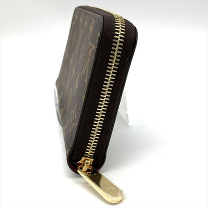 Louis Vuitton Zippy Wallet Long Wallet Monogram Canvas M41895 Fuchsia Gold