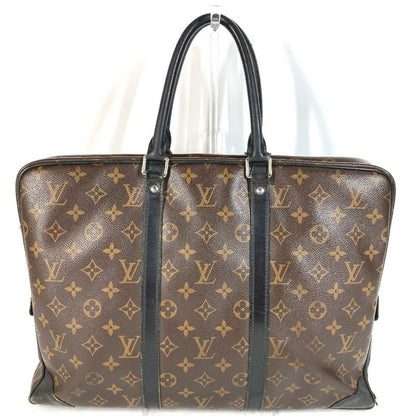 Louis Vuitton Business Bag Porte Documents Voyage PDV M40225 Monogram Macassar