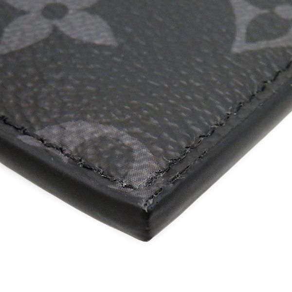 Louis Vuitton Coin Case Coin Card Holder Taiga Monogram Eclipse Noir Black