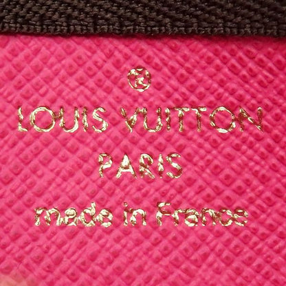 Louis Vuitton Coin Case Pochette Cles Monogram Canvas Monogram Gold Hardware