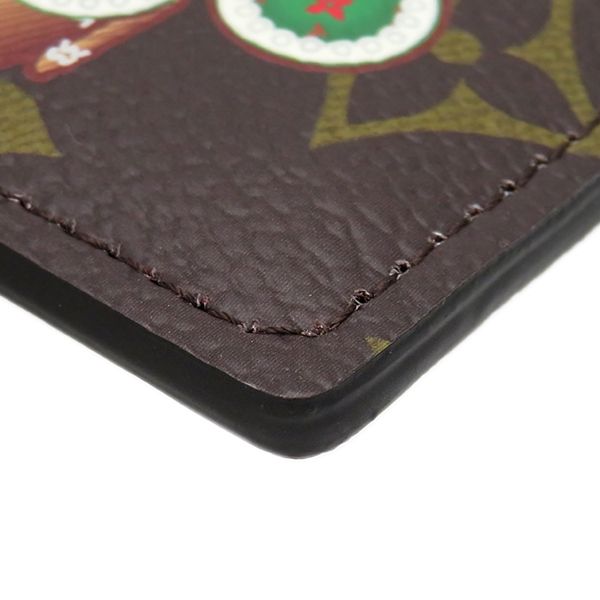 Louis Vuitton Card Case Porte Carte LV Charm Monogram Canvas Monogram × Candy