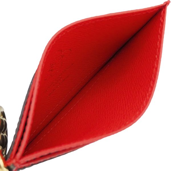 Louis Vuitton Card Case Porte Carte LV Charm Monogram Canvas Monogram × Candy