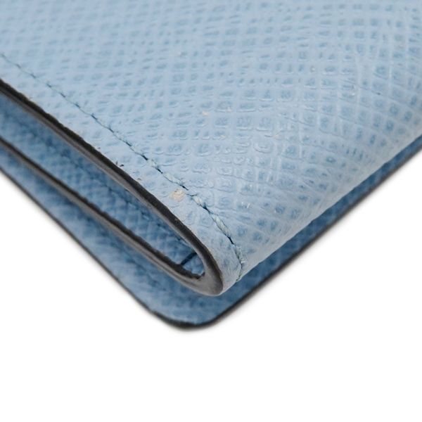 Louis Vuitton Card Case Envelop Carte de Visite Leather Taiga Lama Sky Blue