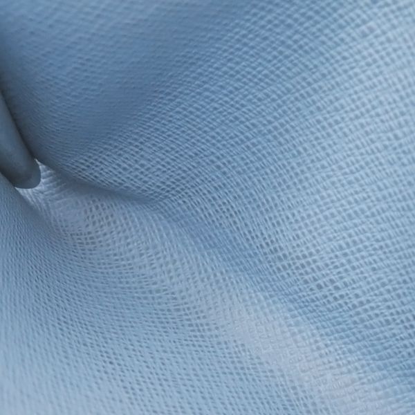 Louis Vuitton Card Case Envelop Carte de Visite Leather Taiga Lama Sky Blue