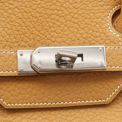 Hermes Handbag Haut À Courroies Hac 32 Fjord Natural Sable Silver Hardware