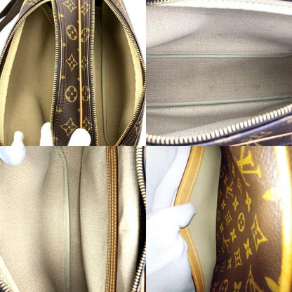 Louis Vuitton M45254 Reporter PM Crossbody Shoulder Bag Brown Monogram Women's