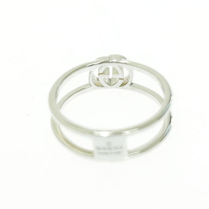 Gucci Silver Slim Open Band Ring 2.5g 925 Engraved 498496 Ring with Box