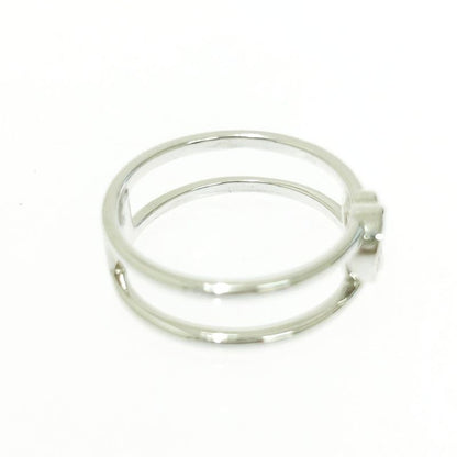 Gucci Silver Slim Open Band Ring 2.5g 925 Engraved 498496 Ring with Box