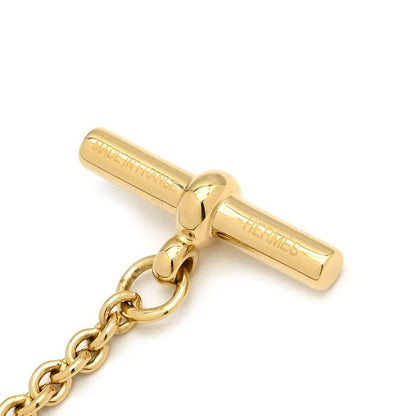 Hermes Necklace Chaine D'ancre Metal Buffalo Horn Doré Gold Hardware Chaine