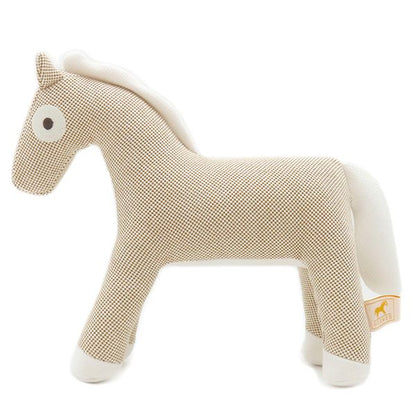 Hermes Stuffed Animal Cheval Honoré Epope Cotton Natural Horse Pony Toile H