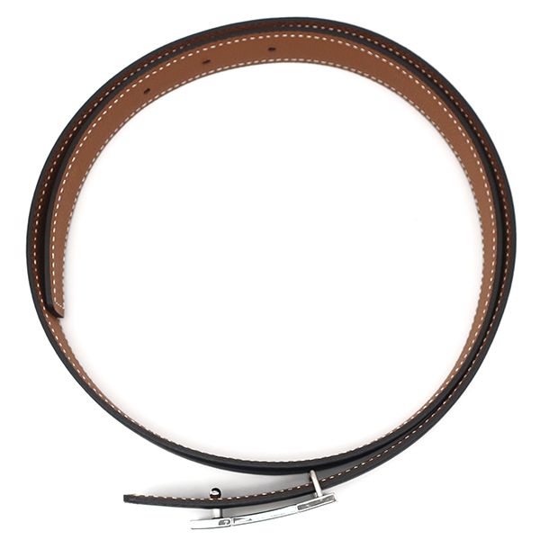 Hermes Belt Mini Constance Martelee Vosuift Vaux Epson Black and Gold #80