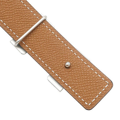 Hermes Belt Mini Constance Martelee Vosuift Vaux Epson Black and Gold #80