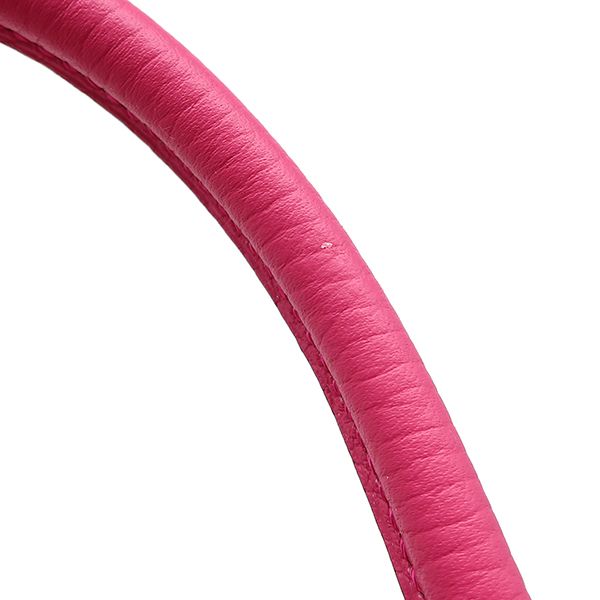 Hermes 2-Way Bag Lindy 26 Taurillon Clemence Rose Shocking Silver Hardware