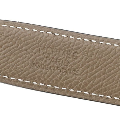 Hermes Mini Constance H Vorsoft Vaux Epson Black and Etoupe #80 Silver Hardware